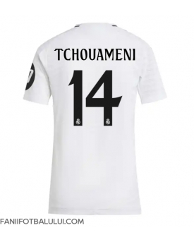 Real Madrid Aurelien Tchouameni #14 Tricou Fotbal Replică 2024-25 Femei Acasa